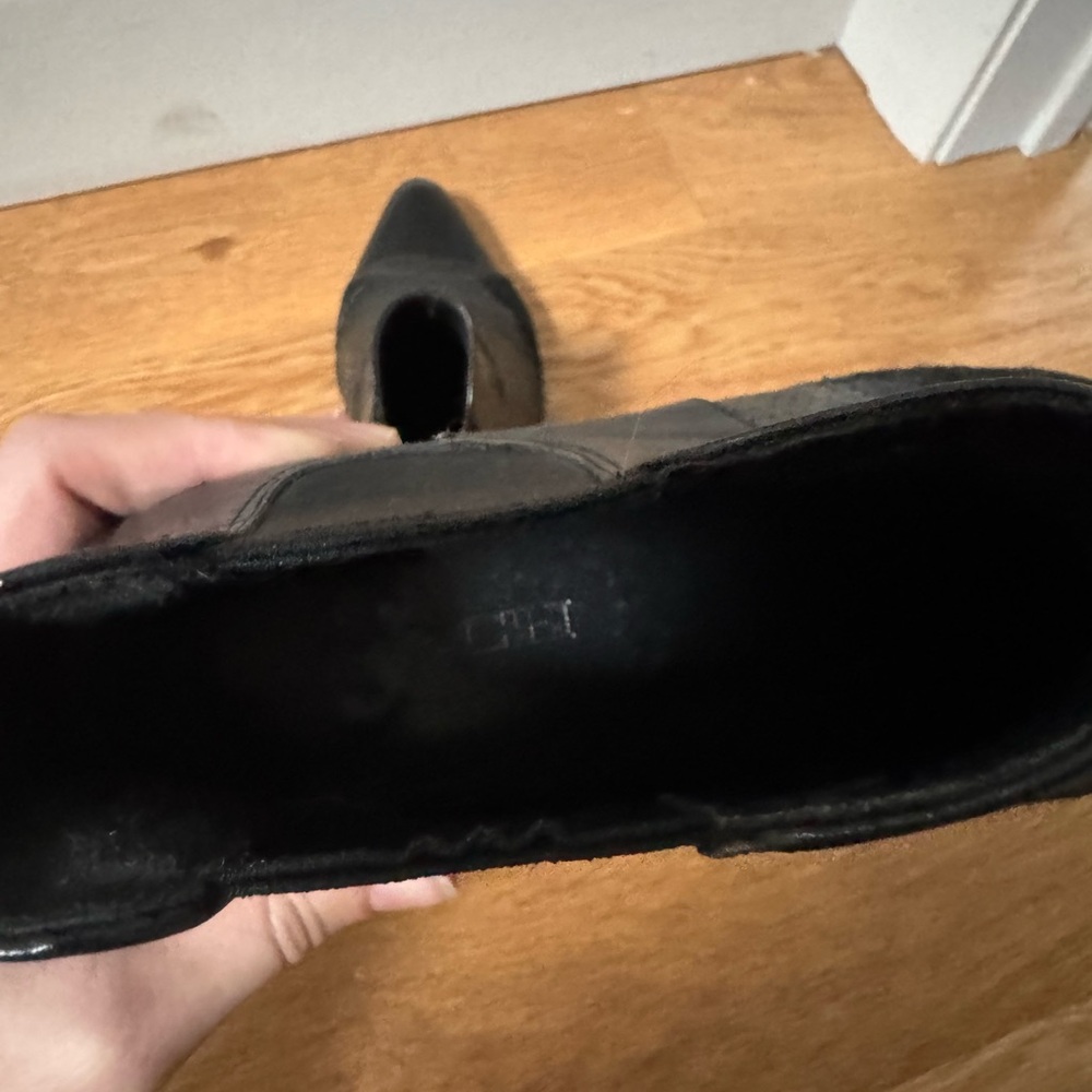 Coach Suffolk Patchwork Ankle Booties In Black Si… - image 8